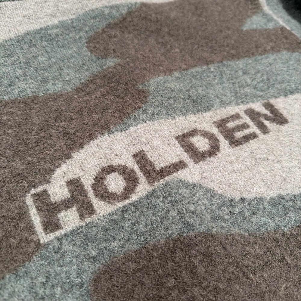 HOLDEN Chalet Camouflage-Print Hoodie Soft Knit Size S NWT - Picture 5 of 12